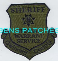 GEORGIA,A,GWINNETT COUNTY SHERIFF SPECIAL WARRANT SERVICE SUBDUED 1